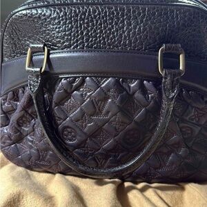 Louis Vuitton Dark Brown Quilted Shoulder Bag